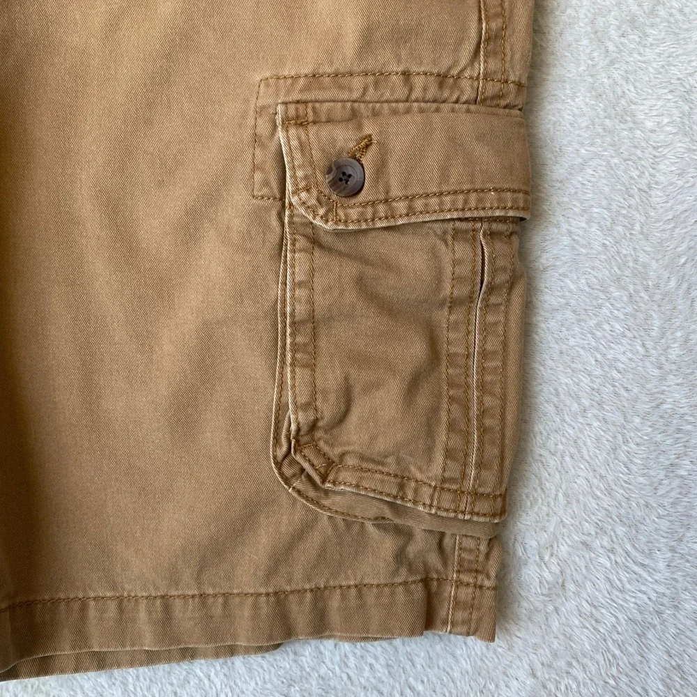 Urban Pipeline Cargo Shorts Men Size 34 Tan Thick Cotton Utility Outdoor
